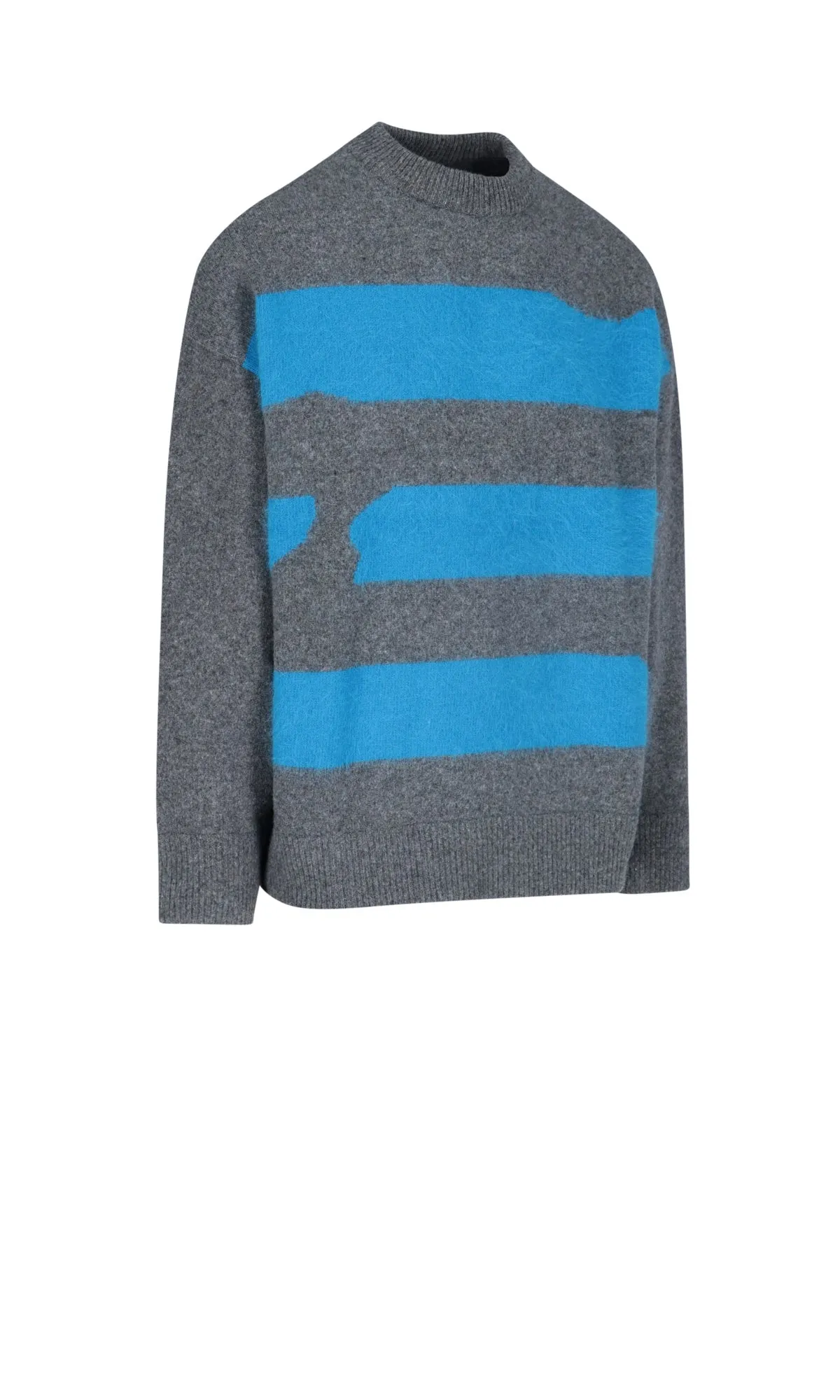 Ader Error Striped Crewneck Knit Jumper