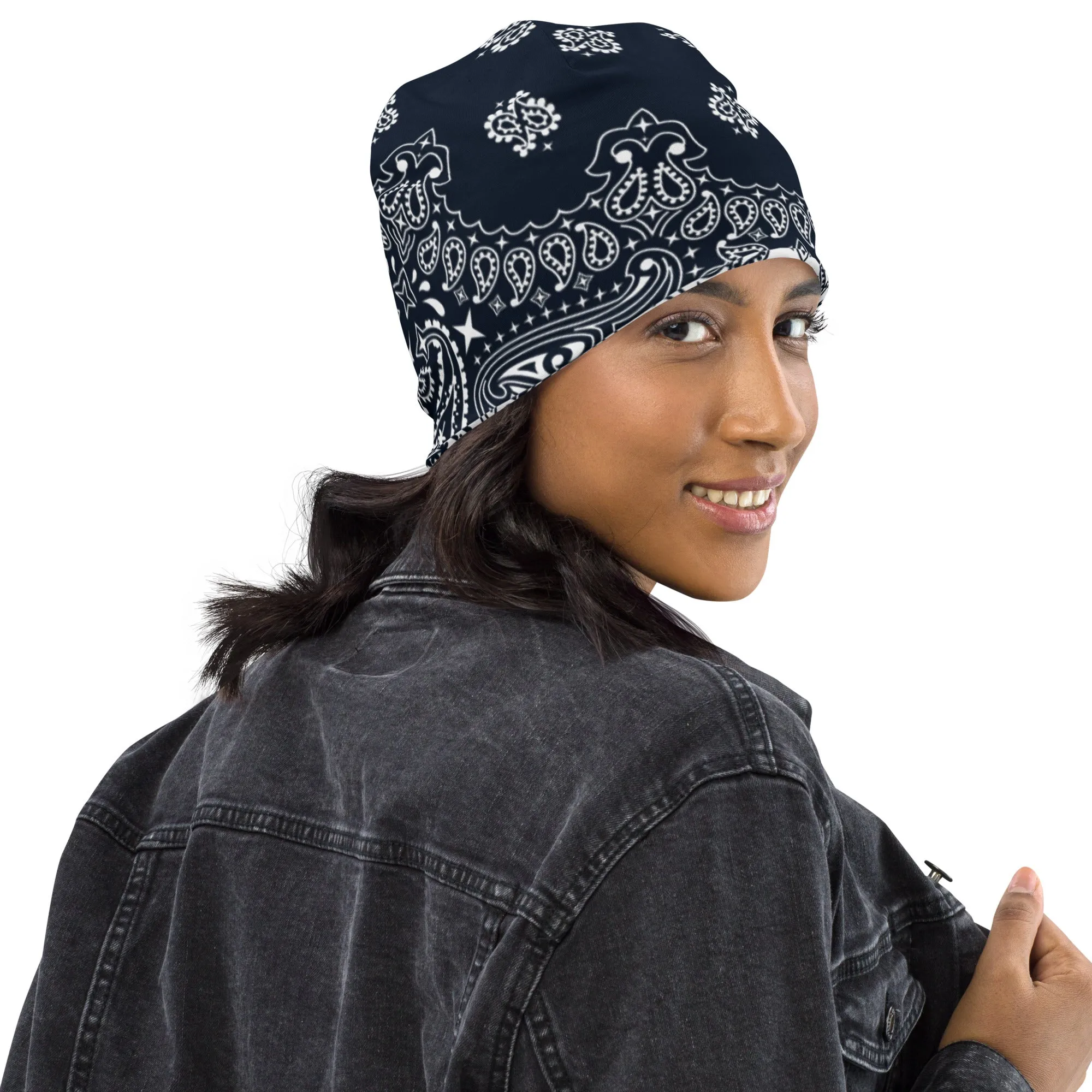 All-Over Print Beanie