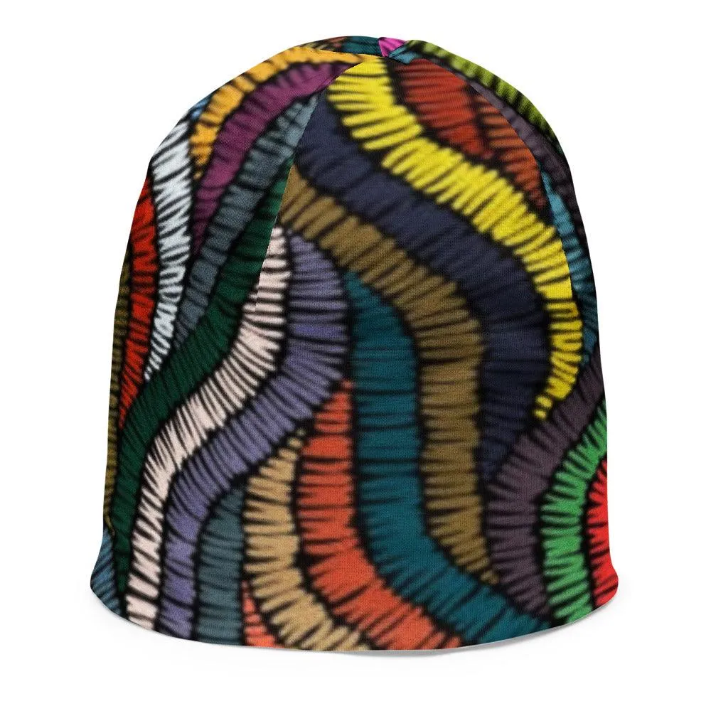 All-Over Print Kids African Pattern Beanie