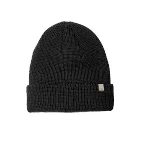 Alpine Waffle Beanie - Black