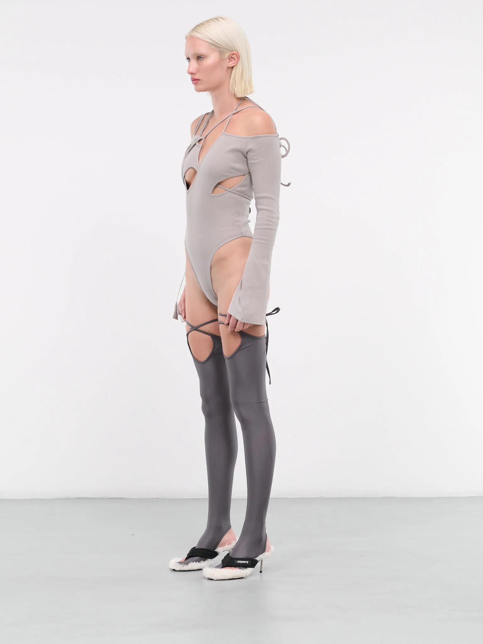 Armour Leotard (405-801-GREY-SAGE)