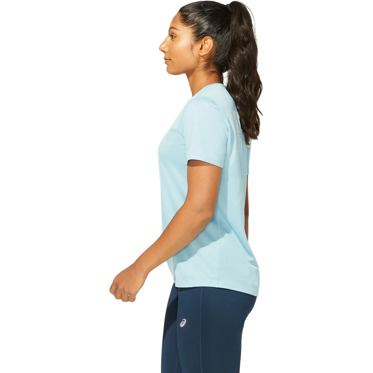 Asics Women&#x27;s Katakana SS Top Smoke Blue | Buy Asics Women&#x27;s Katakana SS Top Smoke Blue here | Outnorth