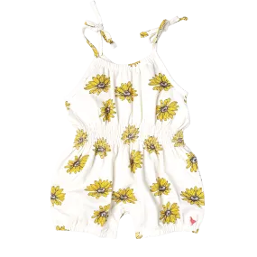 Baby Girls Organic Luna Romper - Floating Daisy