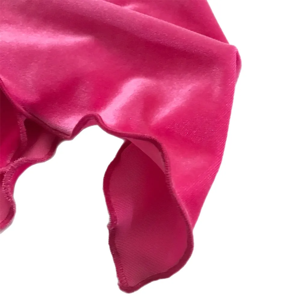 Barbie Pink Velvet Chemo Head Scarf