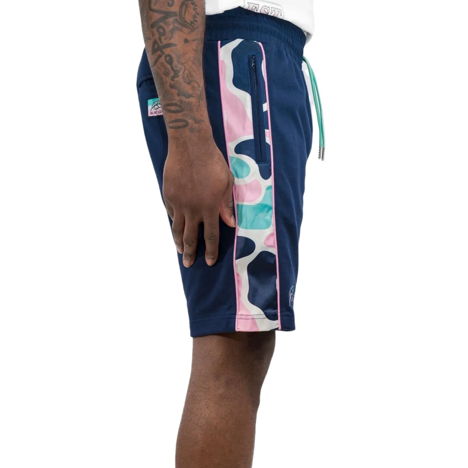 BLAC LEAF: Mindset Camo Knit Shorts 102