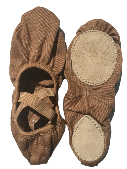 Blendz Apparel Stretch Canvas Kids Ballet Shoe