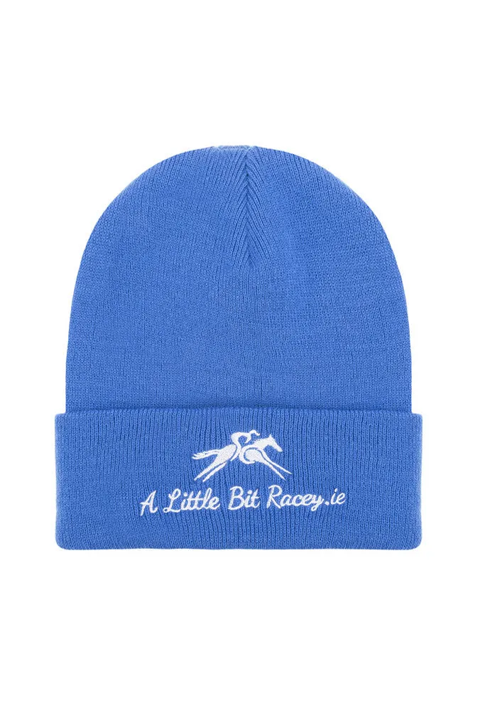 Blue Beanie Hat - A Little Bit Racey