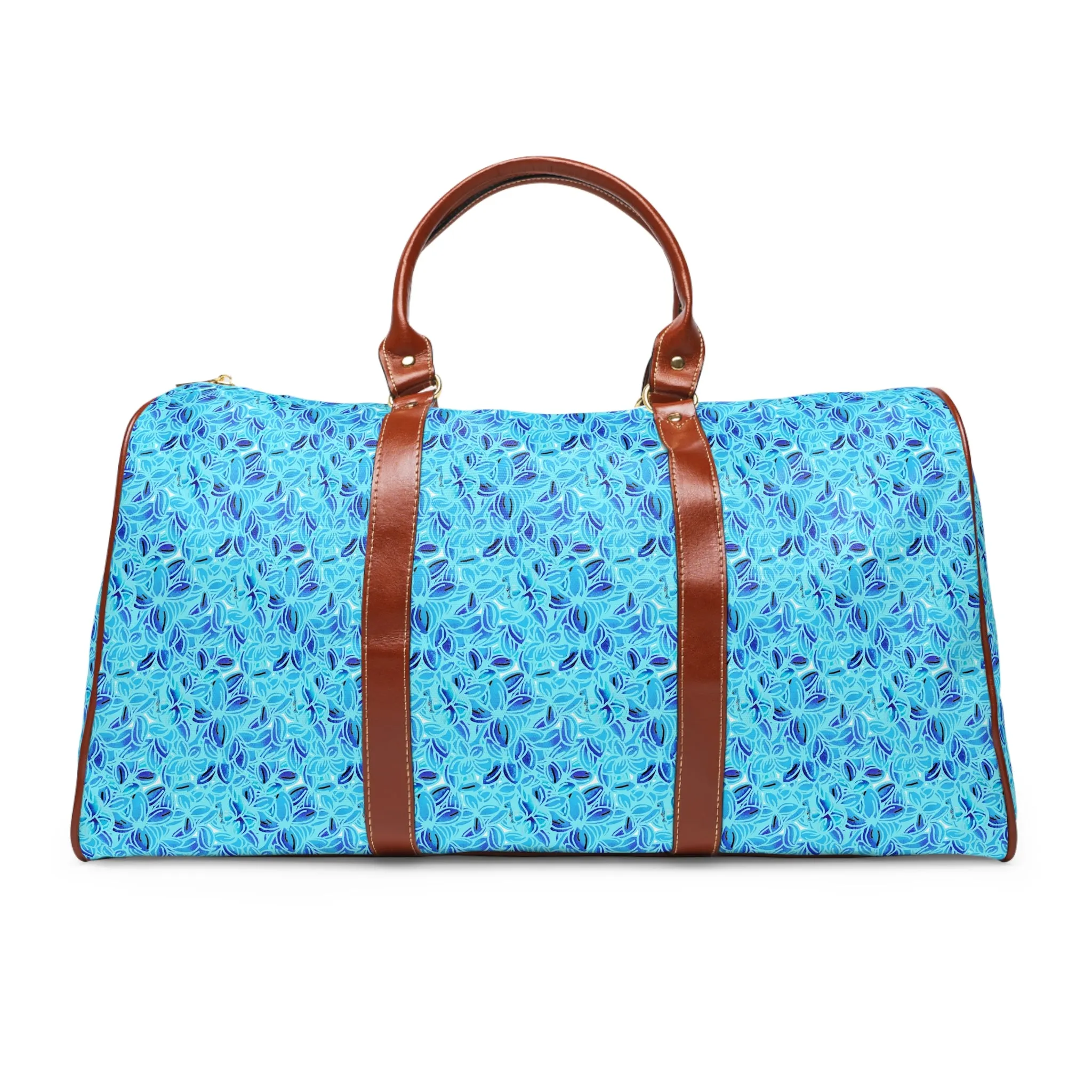 Blue Lilac Waterproof Travel Bag