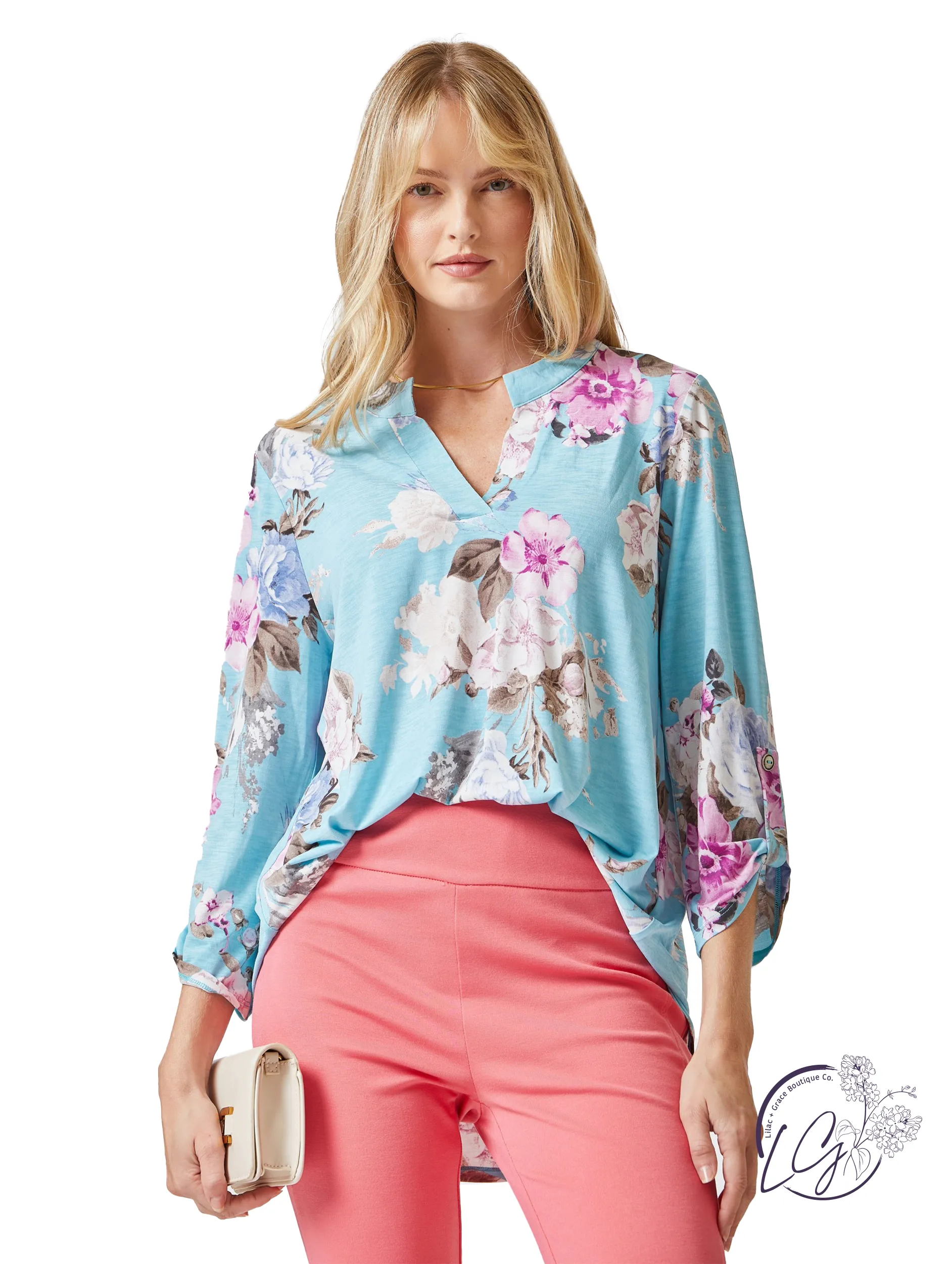 Blue Print Lizzy Top