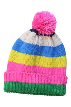 Boden Pom-Pom Knit Beanie 5-8Y