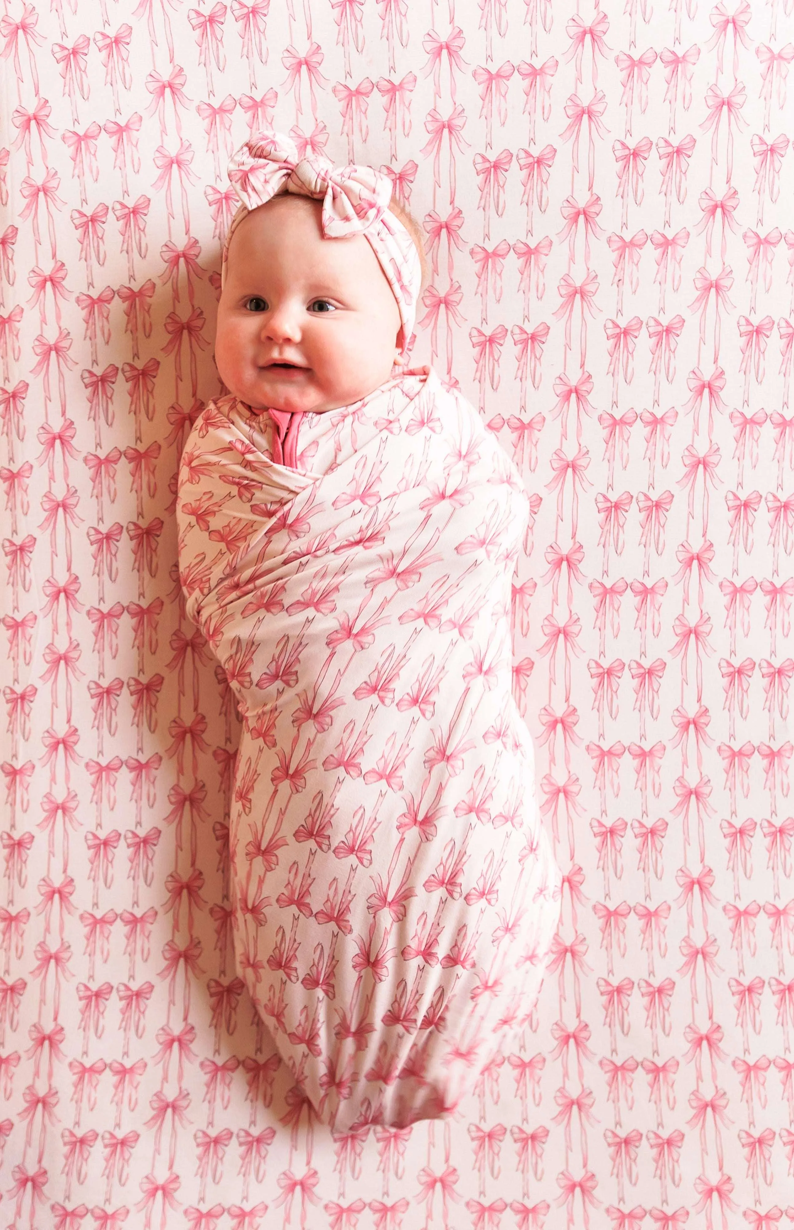 Bow Cute Dream Swaddle Set