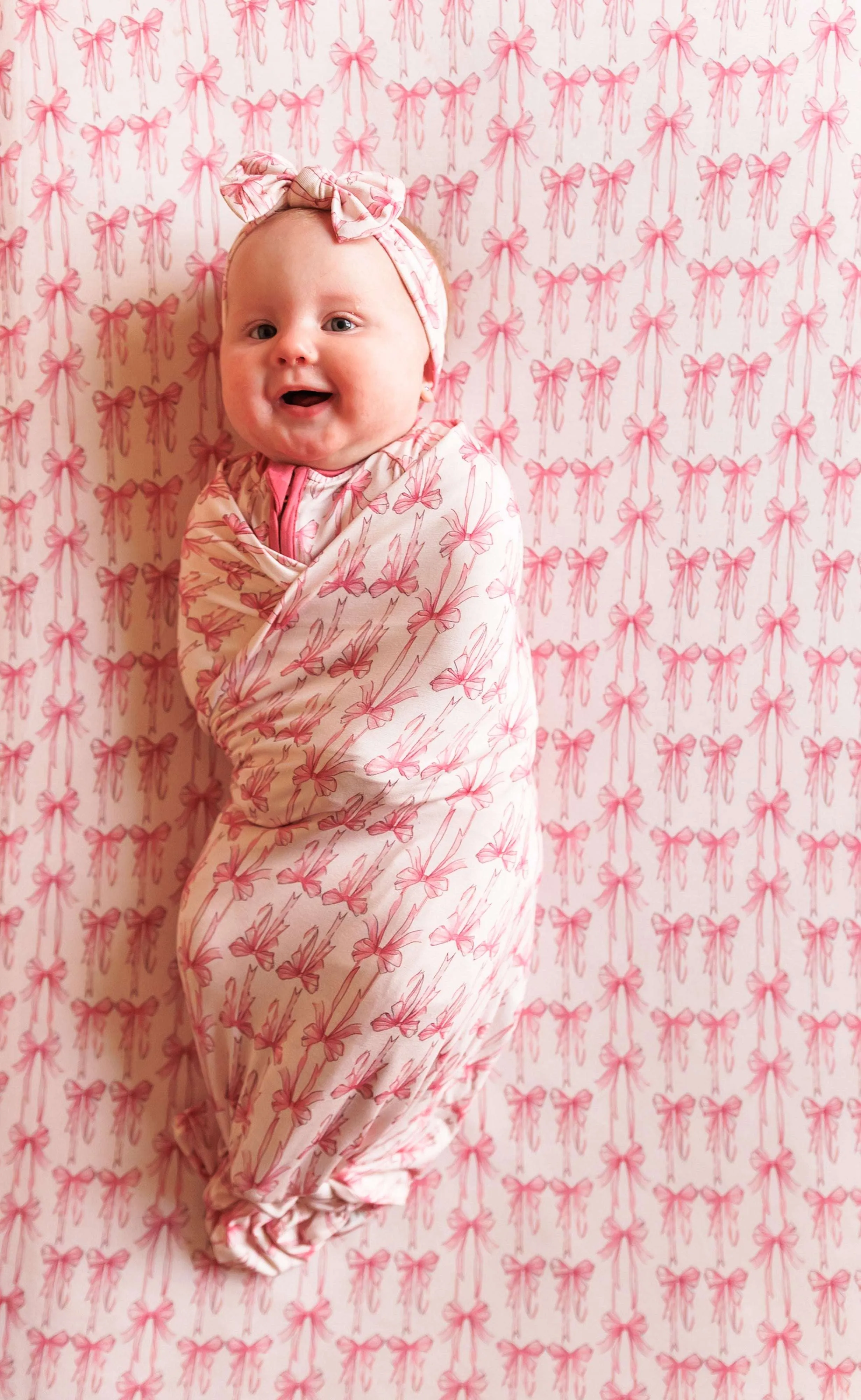 Bow Cute Dream Swaddle Set