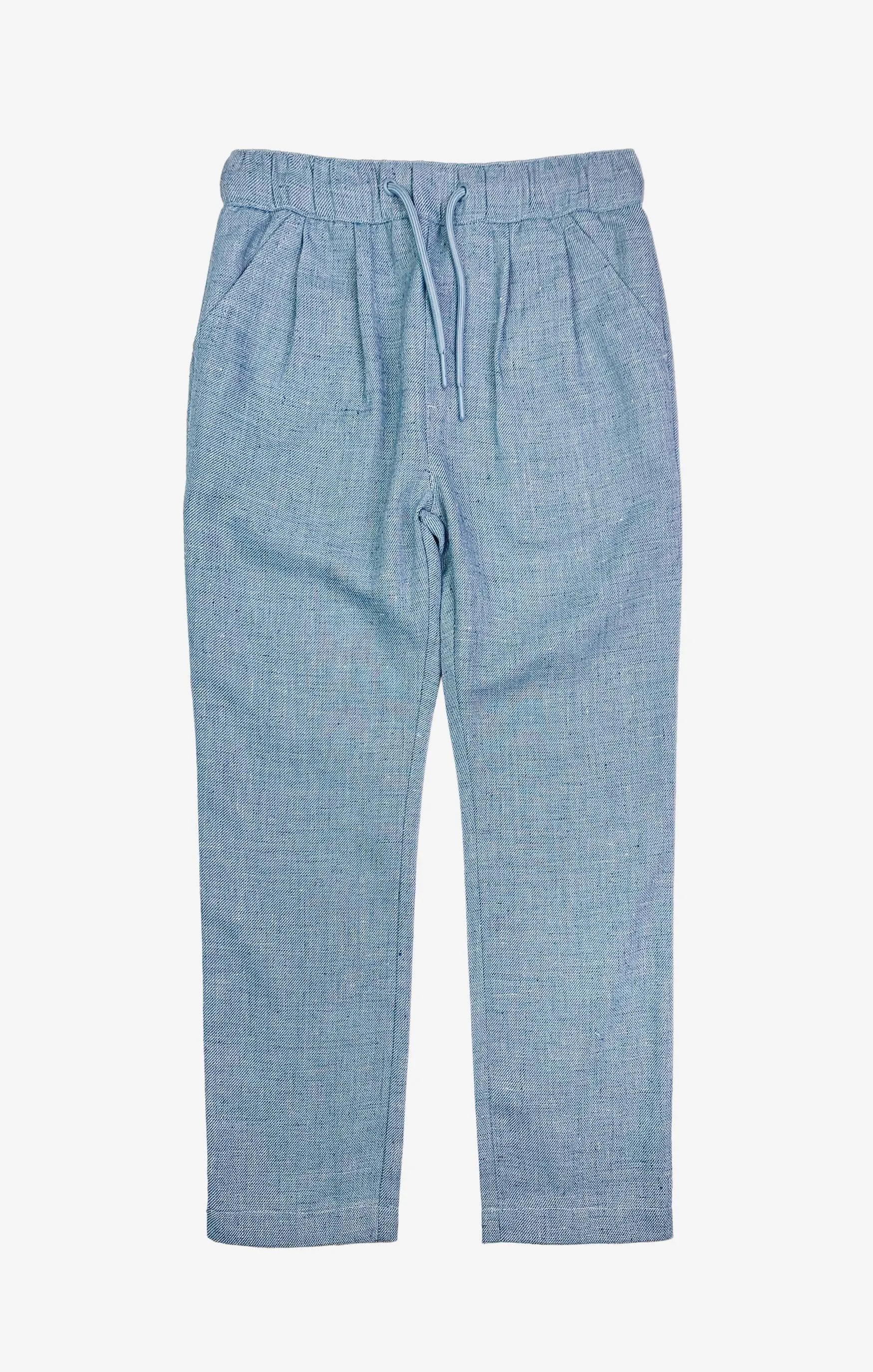 Boys Bottoms | Resort Pant in Blue Chambray | Appaman