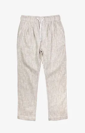 Boys Bottoms | Resort Pant in Sand Stripe | Appaman