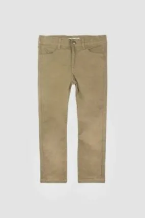 Boys Bottoms | Skinny Twill Pant- Beige | Appaman