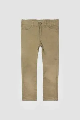 Boys Bottoms | Skinny Twill Pant- Beige | Appaman