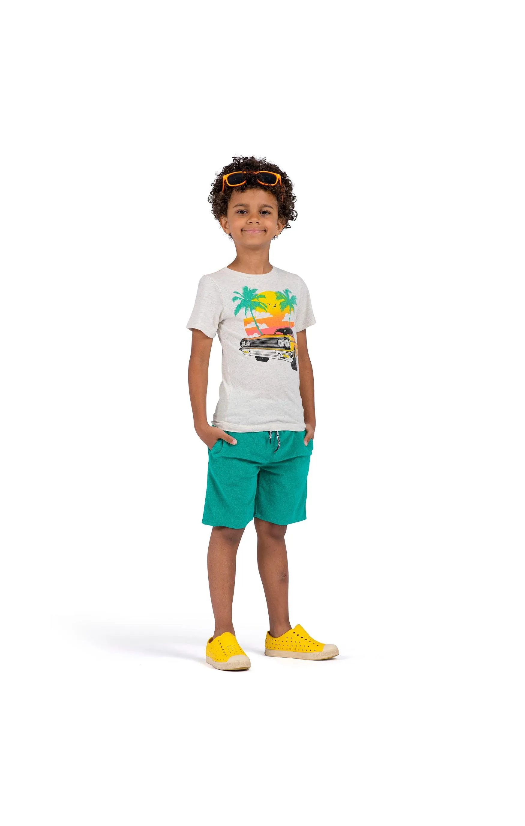 Boys Pants | Emerald Terry Camp Short | Appaman