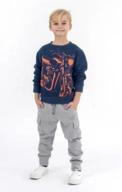 Boys Pants | Empire Sweats- Heather Mist | Appaman