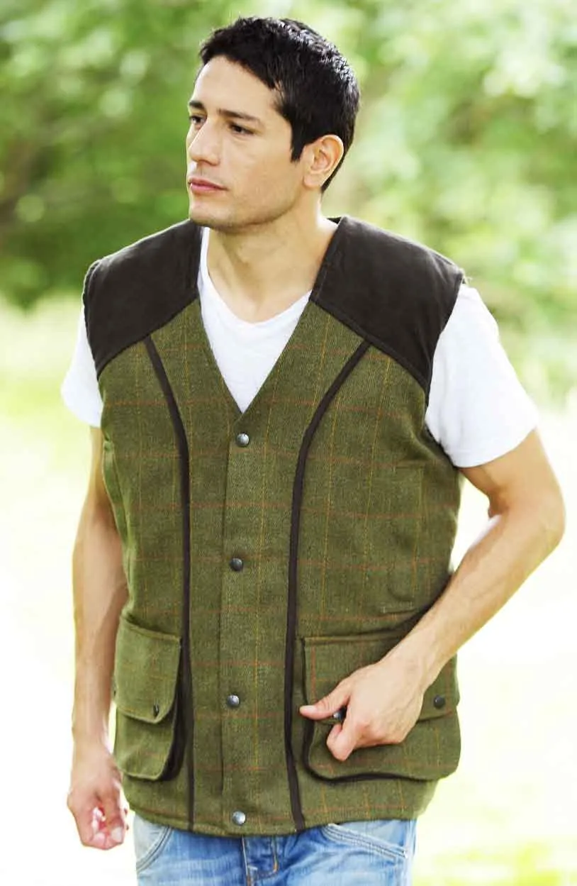 Bronte Derby Tweed Field Waistcoat