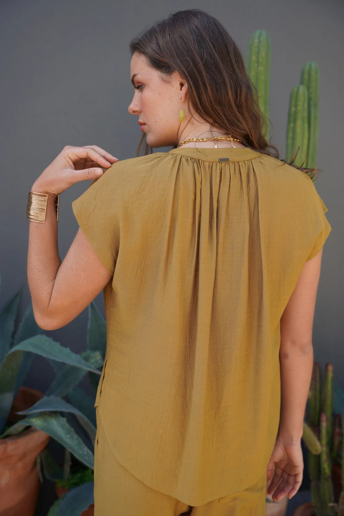 Bronze Summer Top