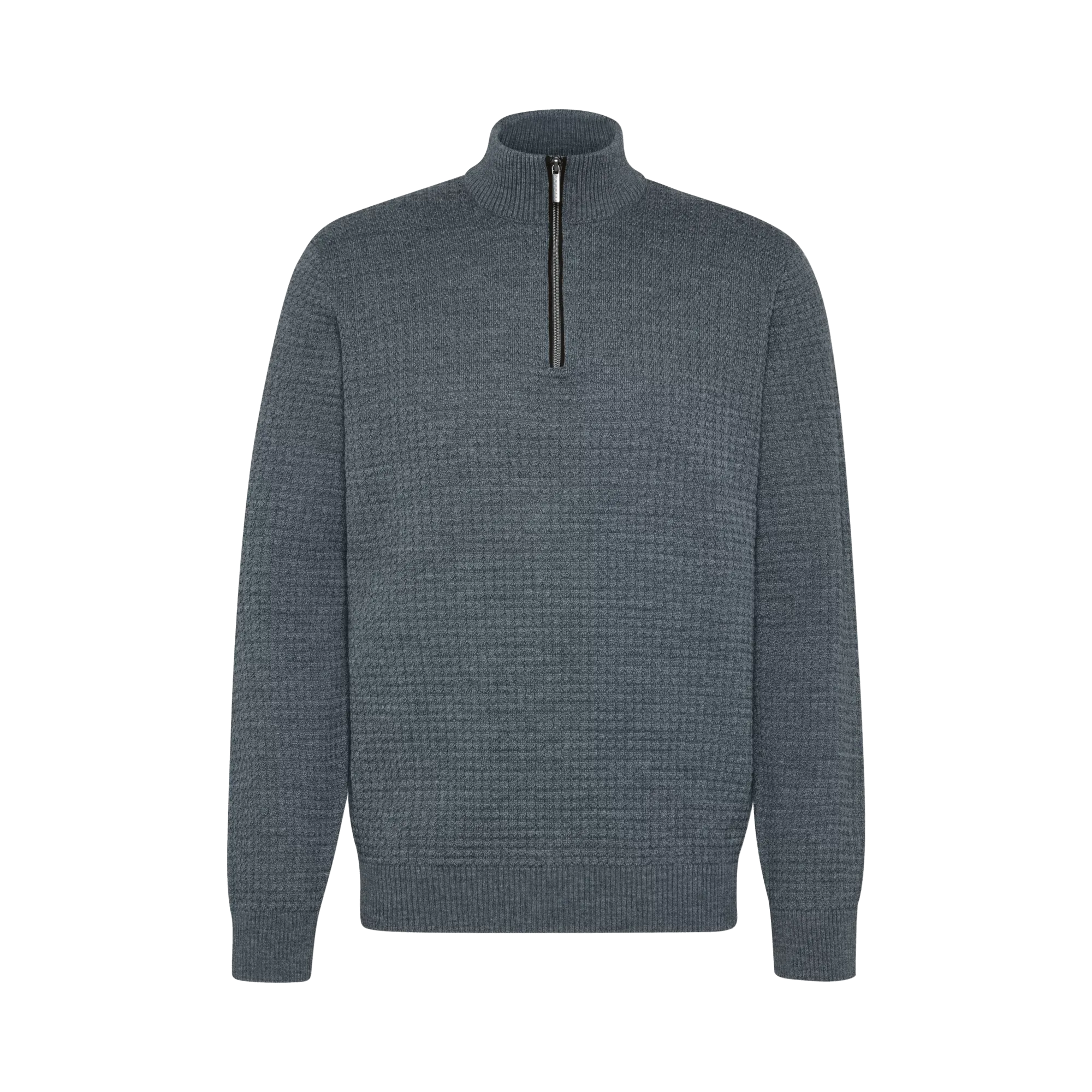 Bugatti Textured Quarter Zip Jumper