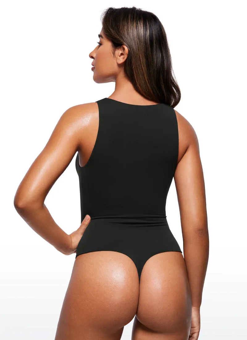 Butterluxe High Neck Racerback Bodysuits