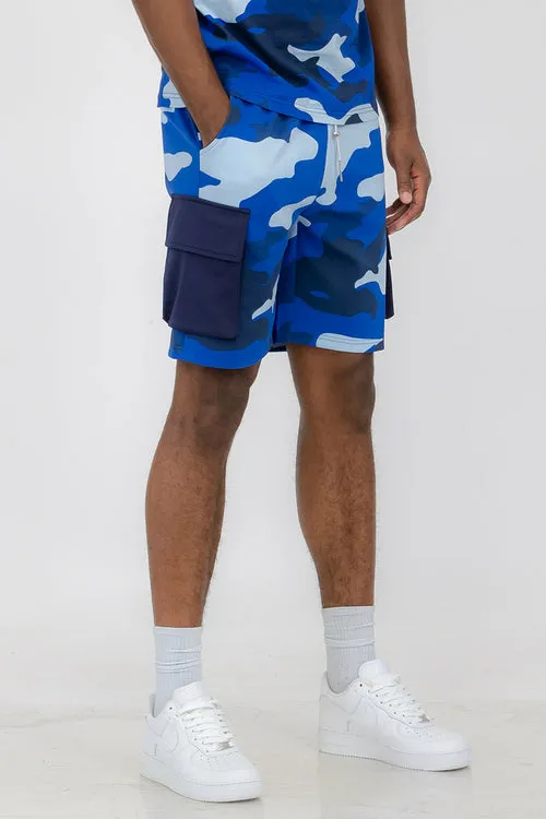 Camo Toggle Shorts