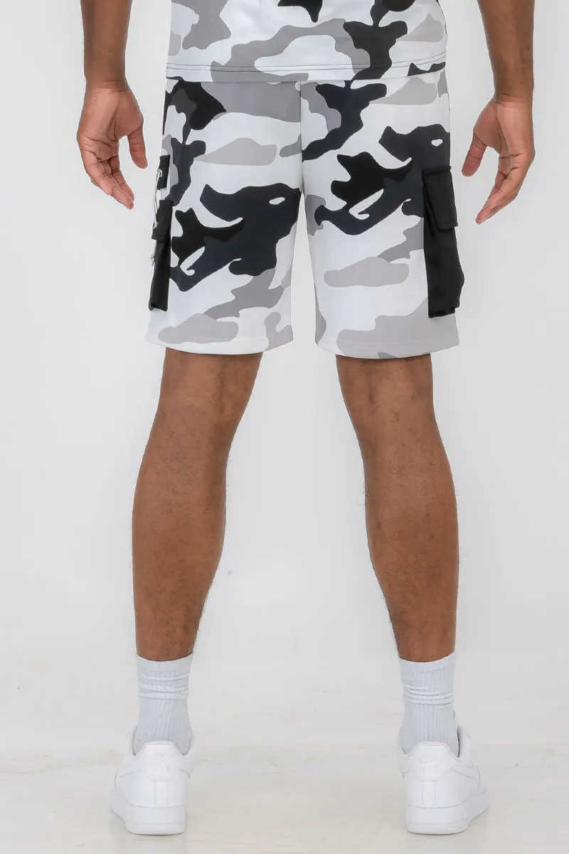 Camo Toggle Shorts