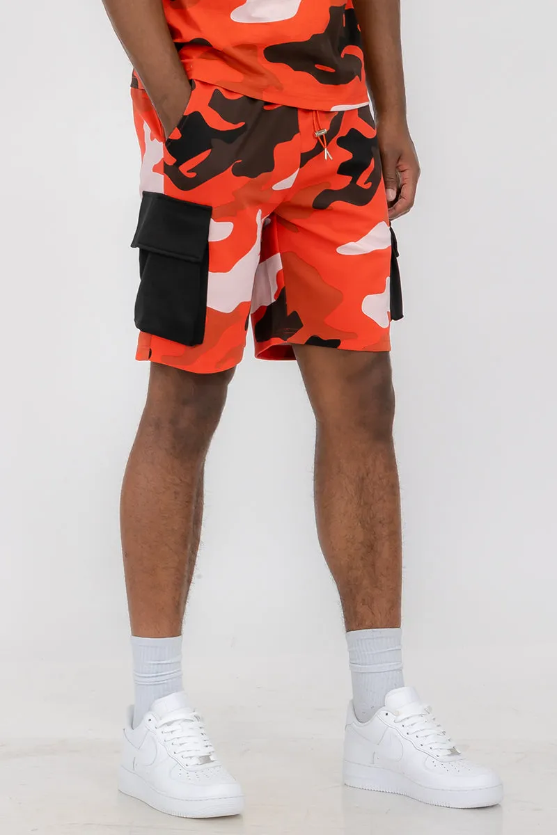 Camo Toggle Shorts