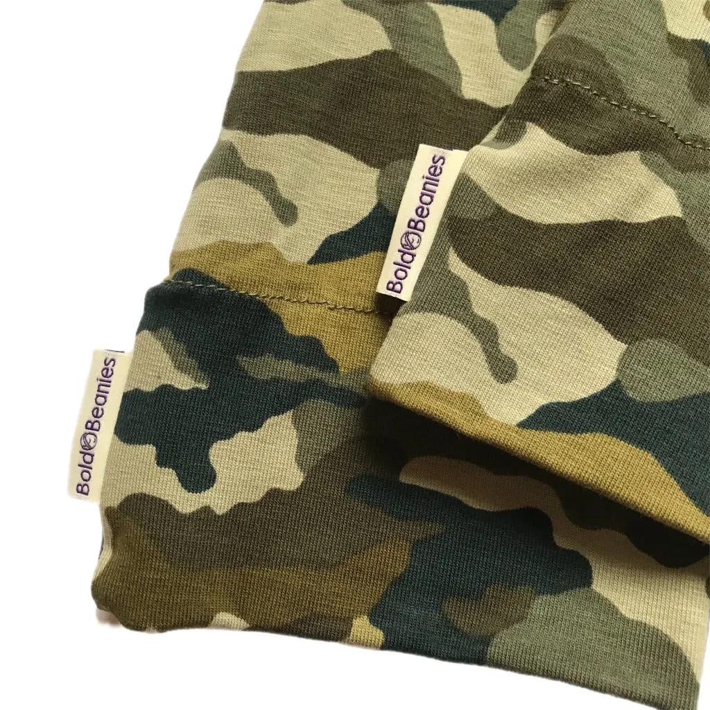 Camouflage Mens Hat Khaki Green