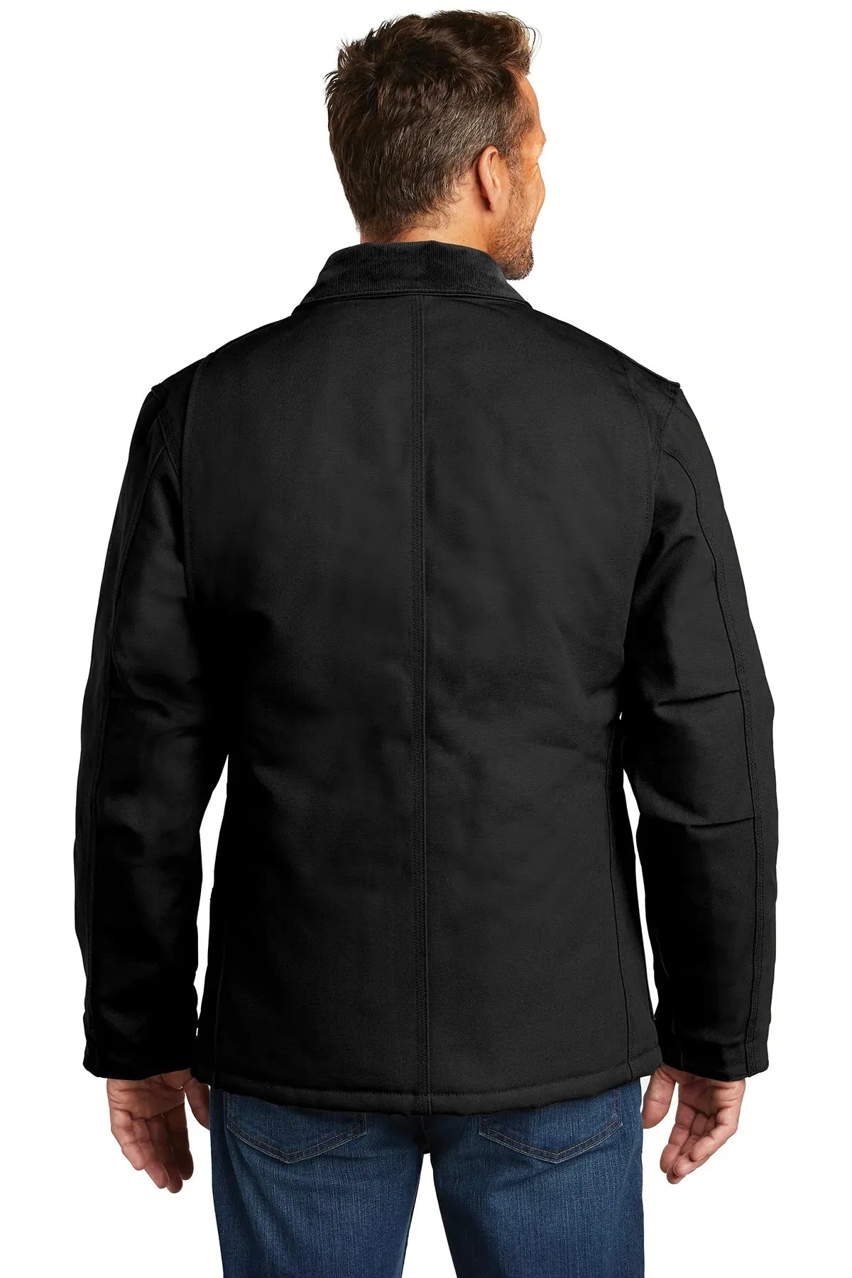 Carhartt Tall Duck Traditional Customized Coats, Black