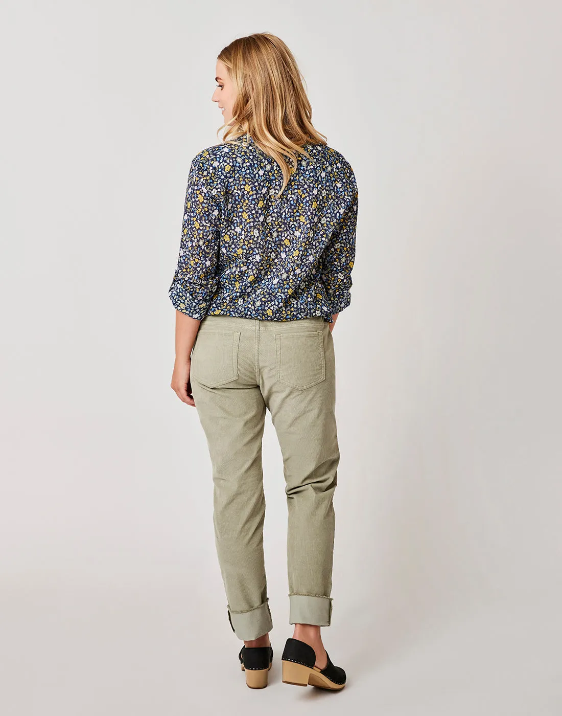 Carve Designs Carson Cord Pants-Olive