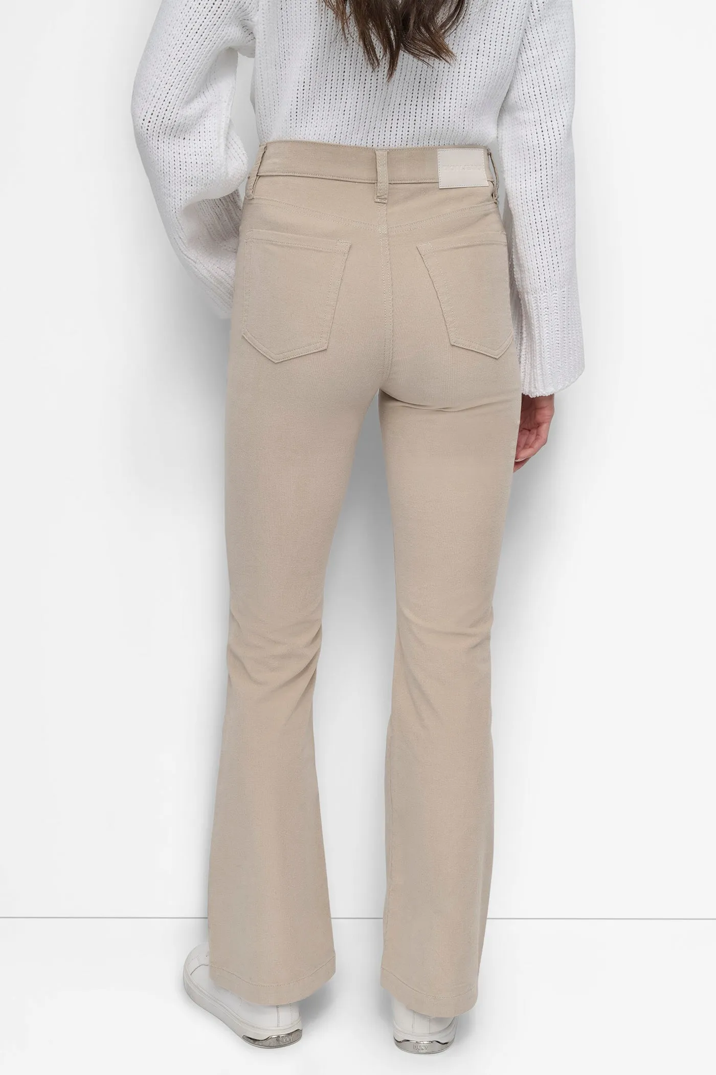 CORDUROY HIGH RISE FLARE PANT