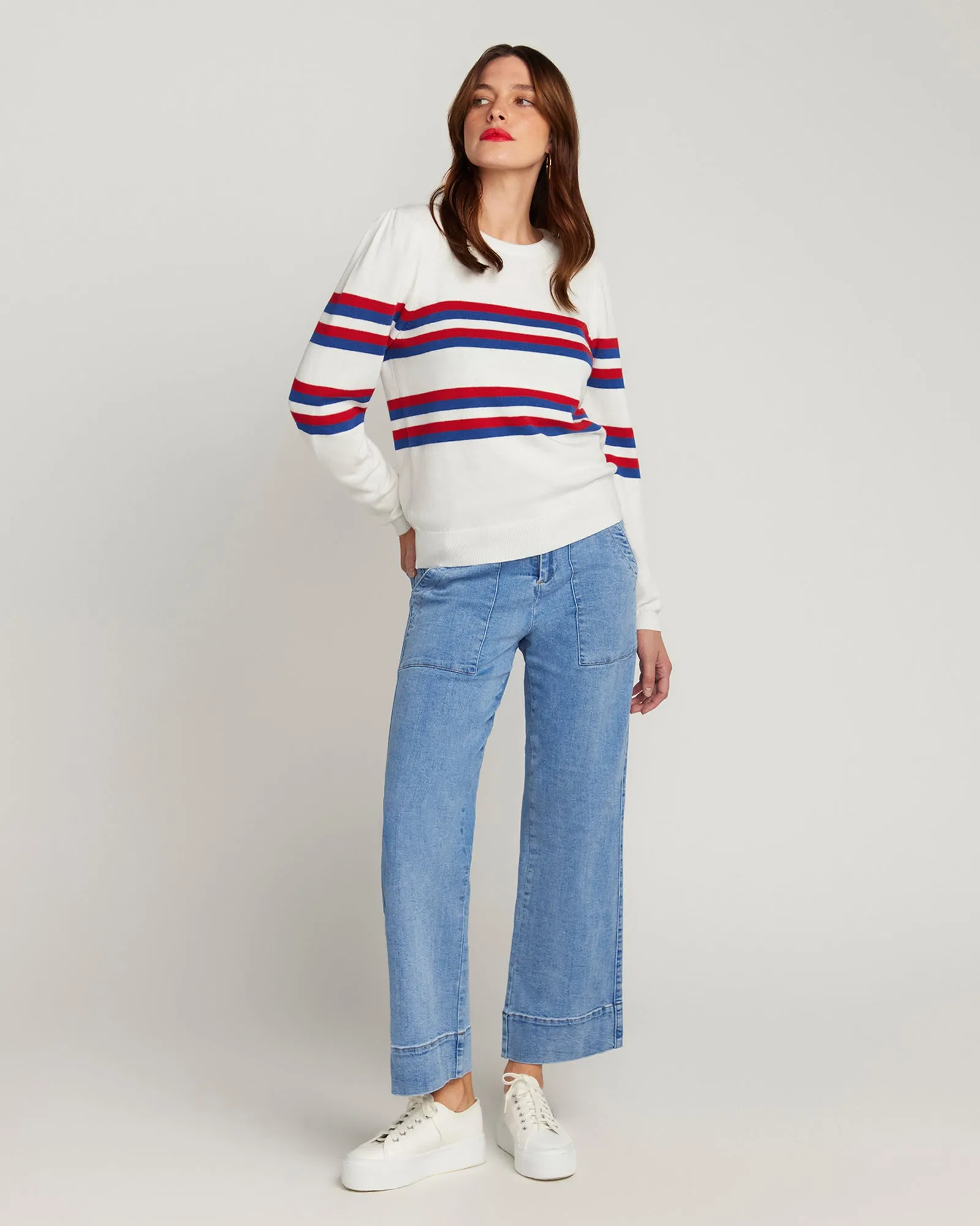 Cotton & Cashmere Saint Germain French Racer Sweater