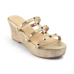 DRAMA- BRONZE WEDGES