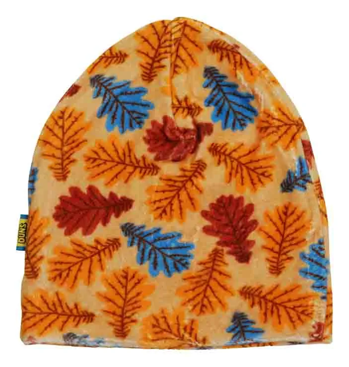 DUNS Beanie Hat - Leaf Sahara Sun Velour