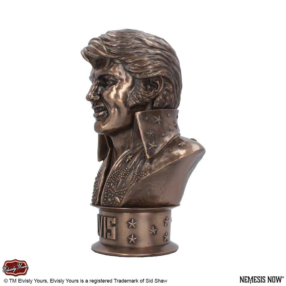 Elvisly Yours Elvis Presley Bust 33cm