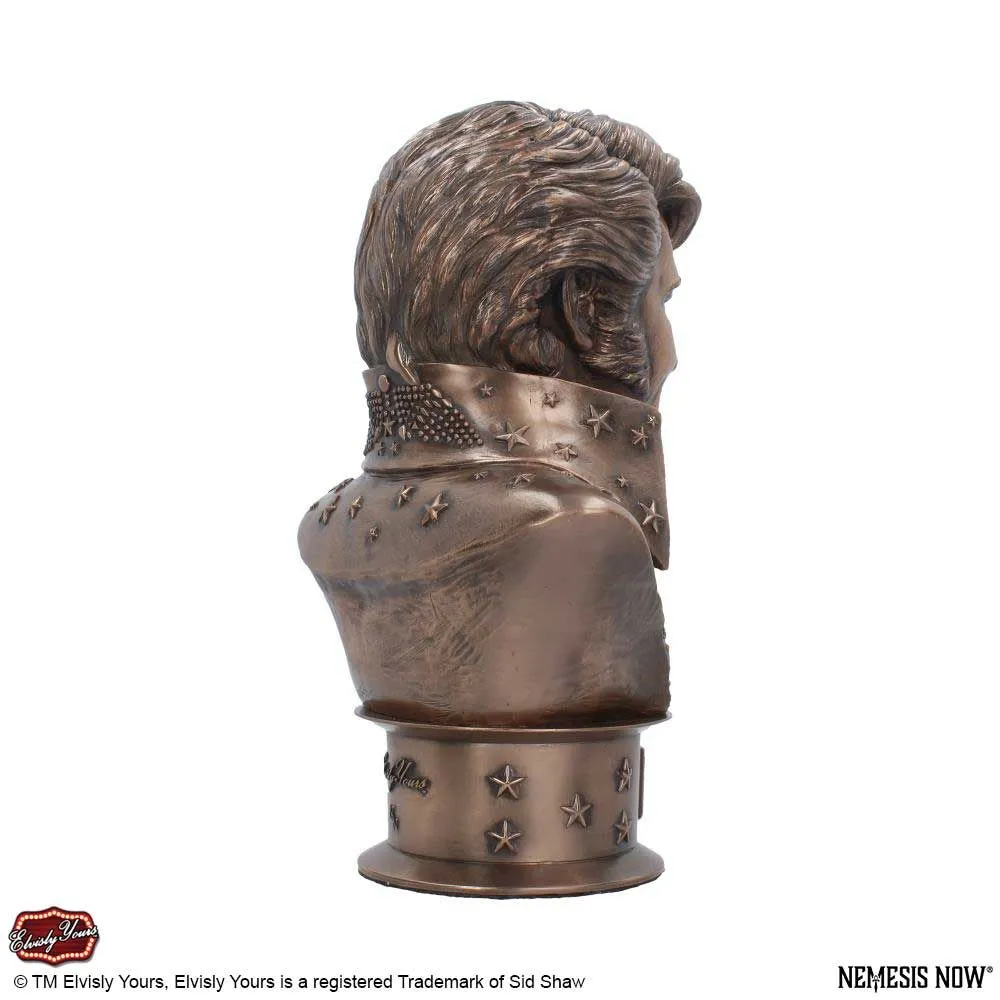 Elvisly Yours Elvis Presley Bust 33cm