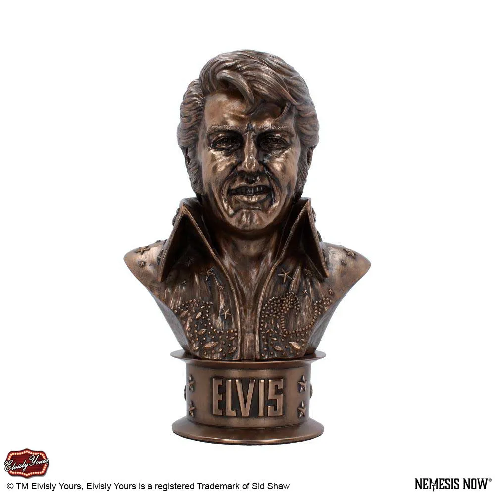 Elvisly Yours Elvis Presley Bust 33cm