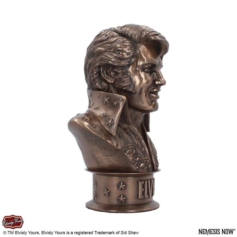 Elvisly Yours Elvis Presley Bust 33cm