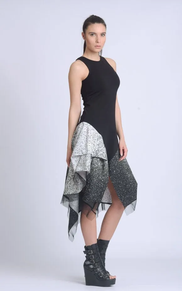 Extravagant Abstract Dress