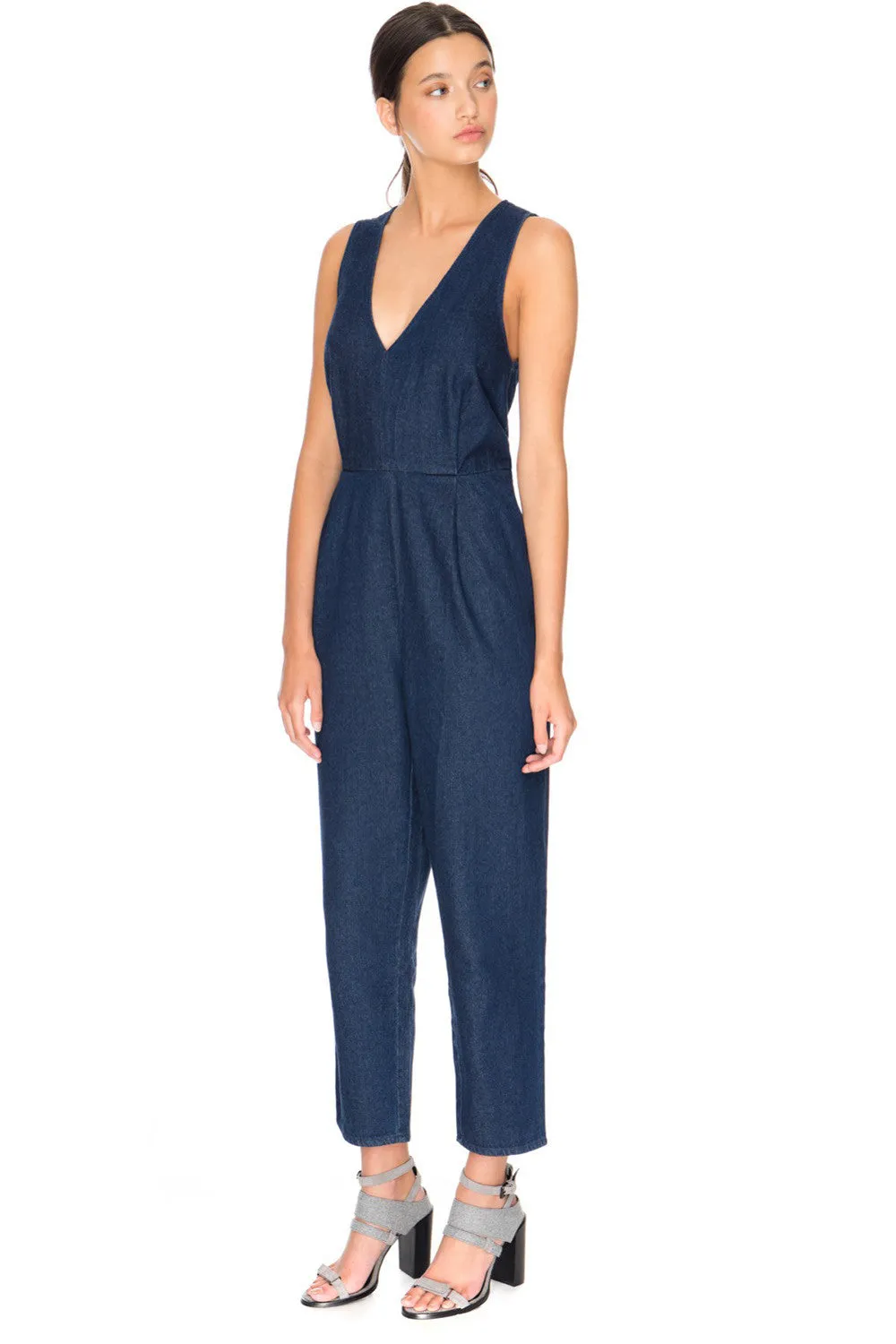 Fact & Fiction Jumpsuit - Dark Denim