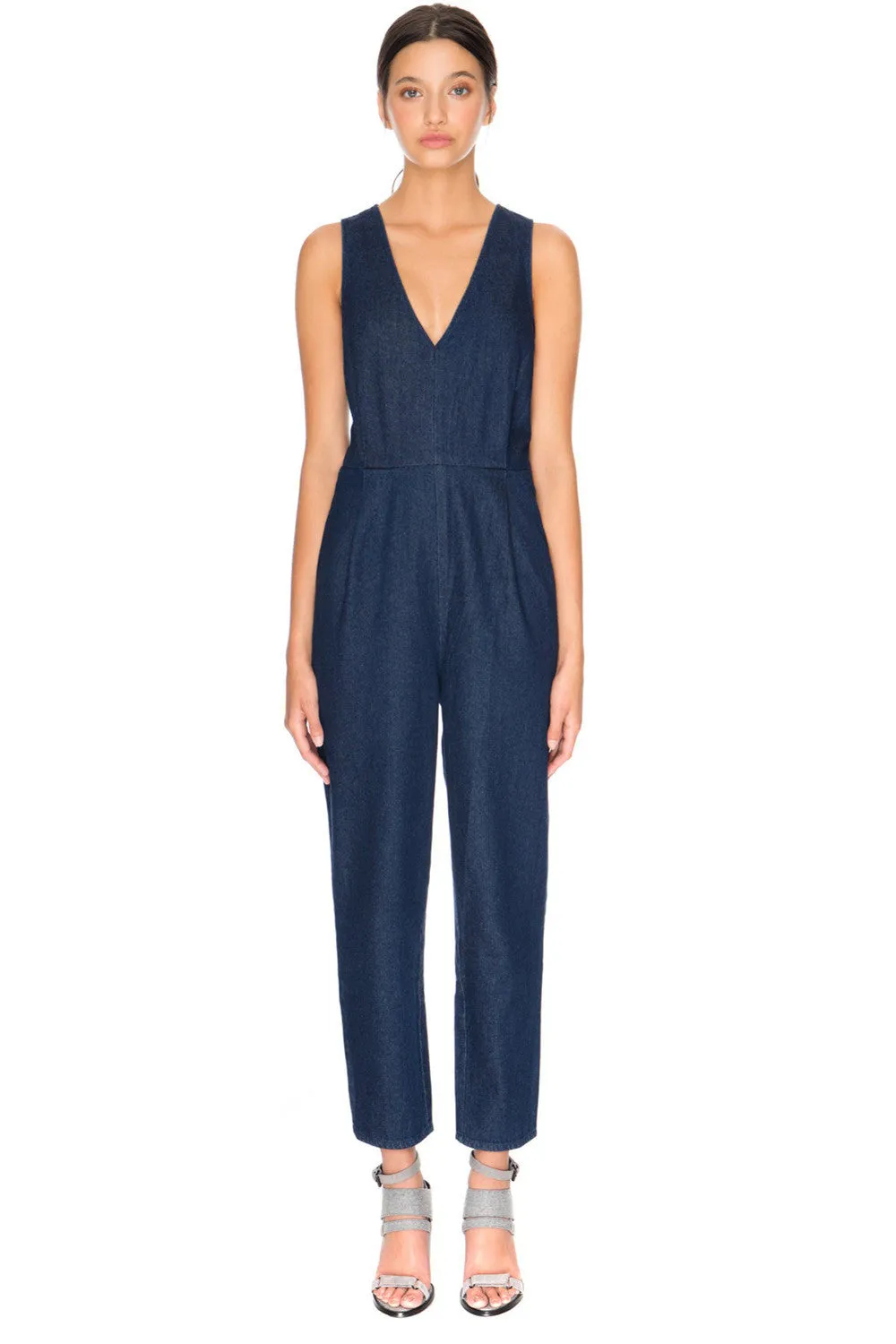 Fact & Fiction Jumpsuit - Dark Denim