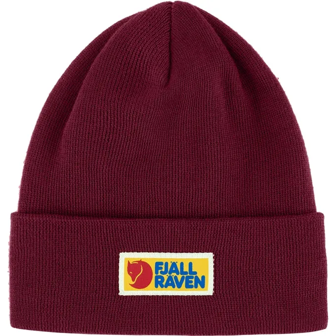 FJALL RAVEN Vardag Classic Beanie - Burgundy