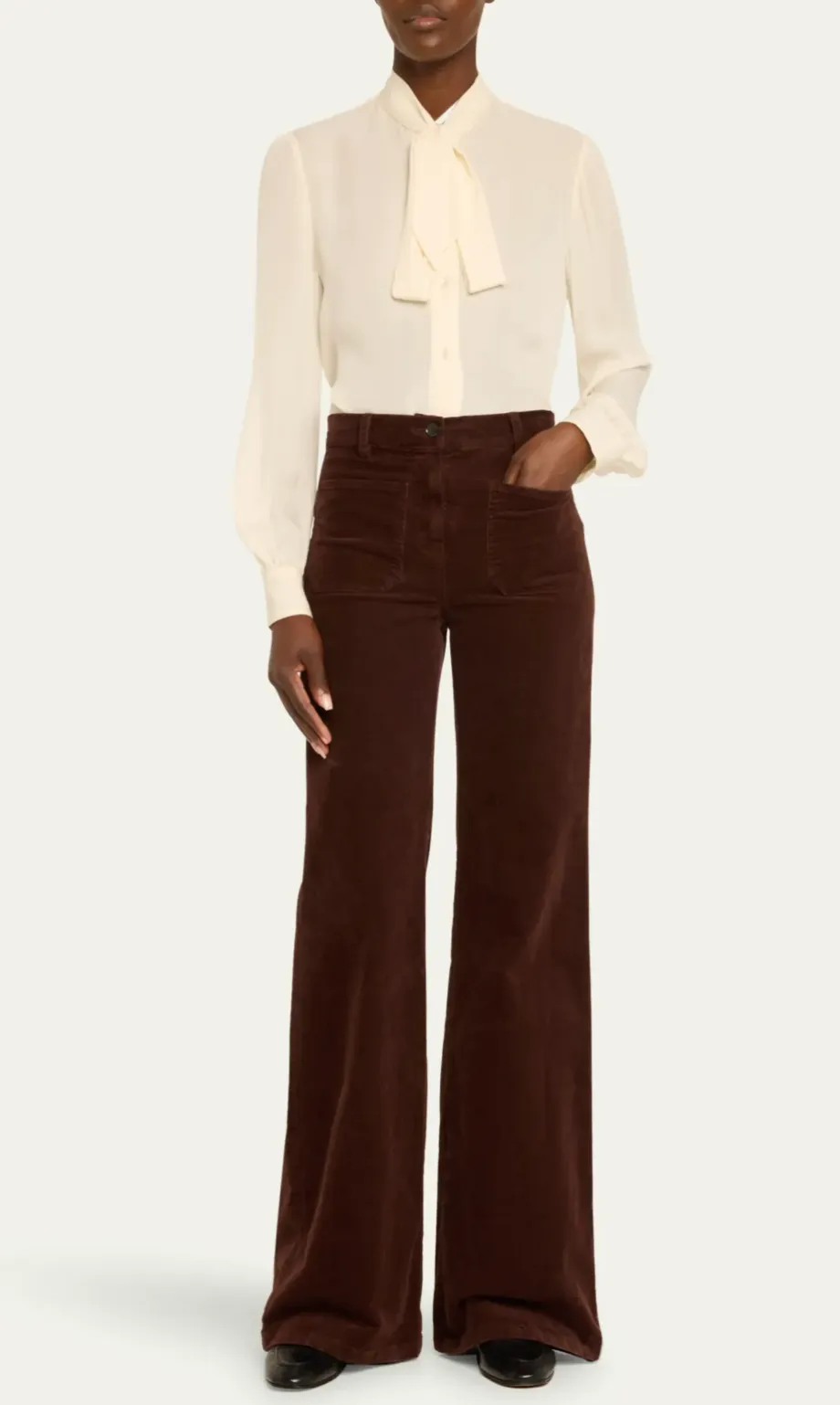 Florence Corduroy Pant Merlot