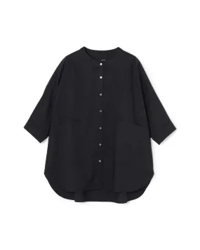 Folded Pocket Cotton Tunic Shirt