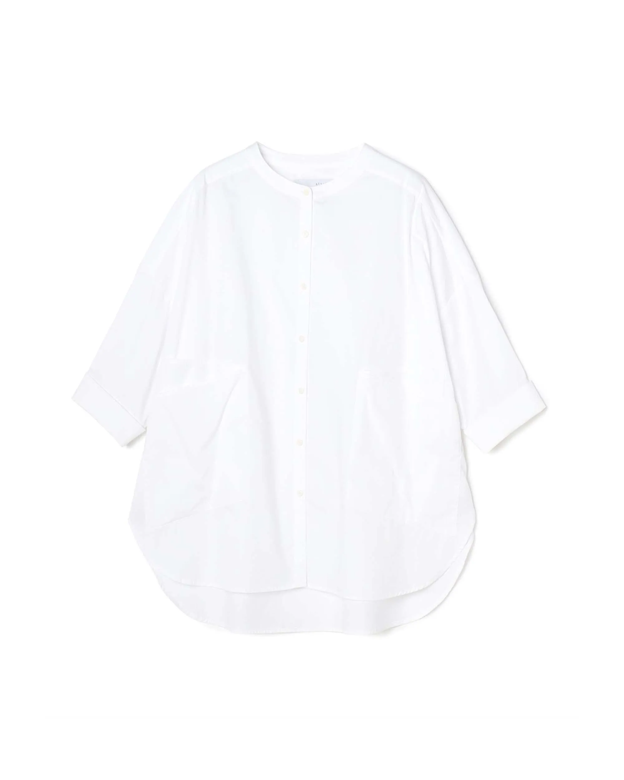 Folded Pocket Cotton Tunic Shirt