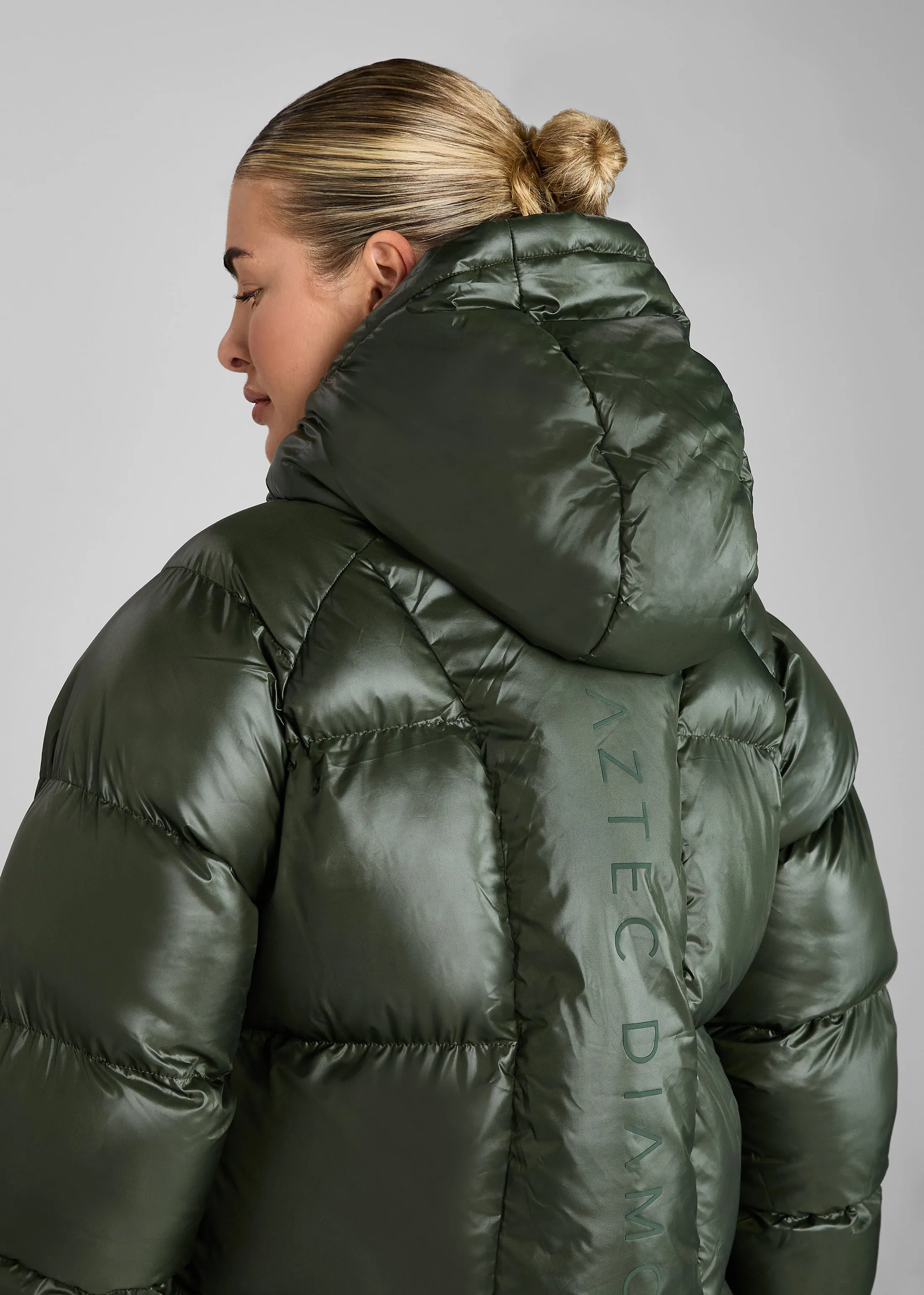 Forest Heavy Quilted Puffer