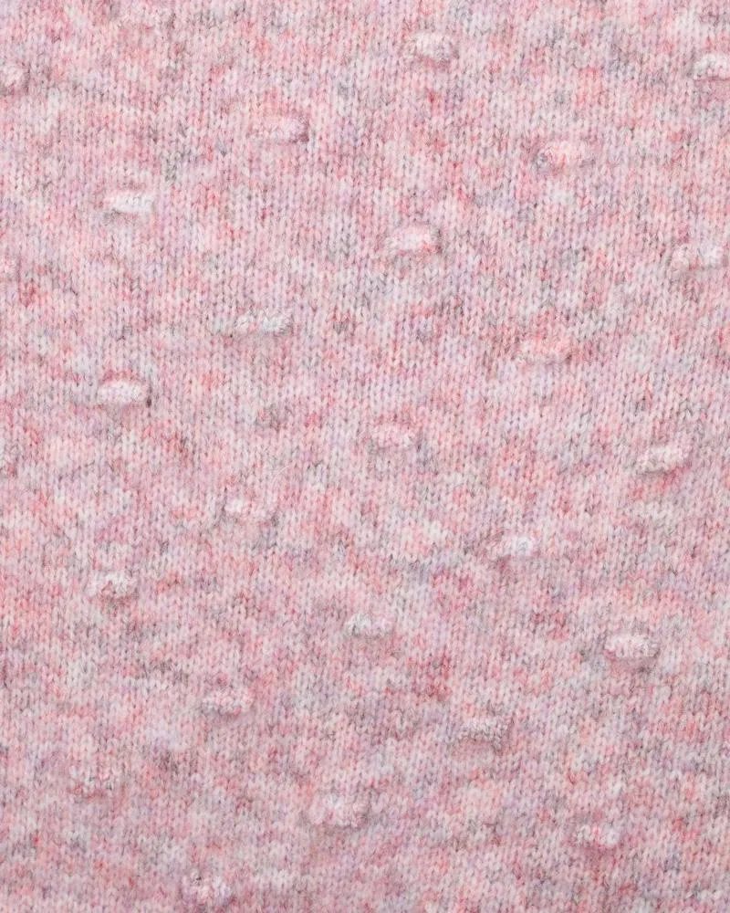 FOX & FINCH LILAC MARL SPOT KNITTED