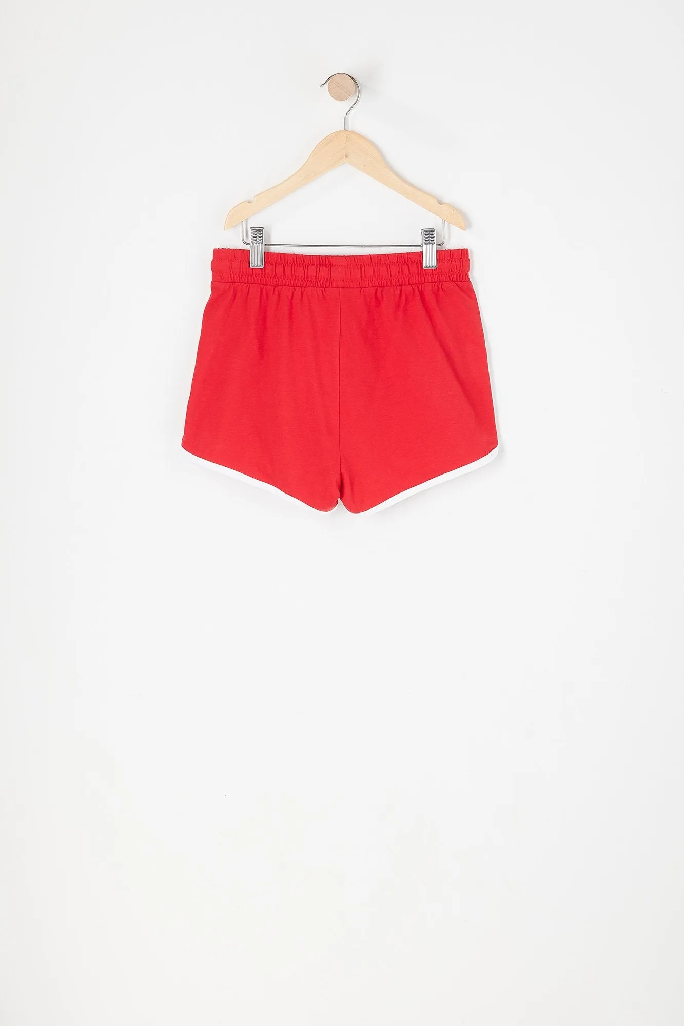 Girls Drawstring Dolphin Hem Short